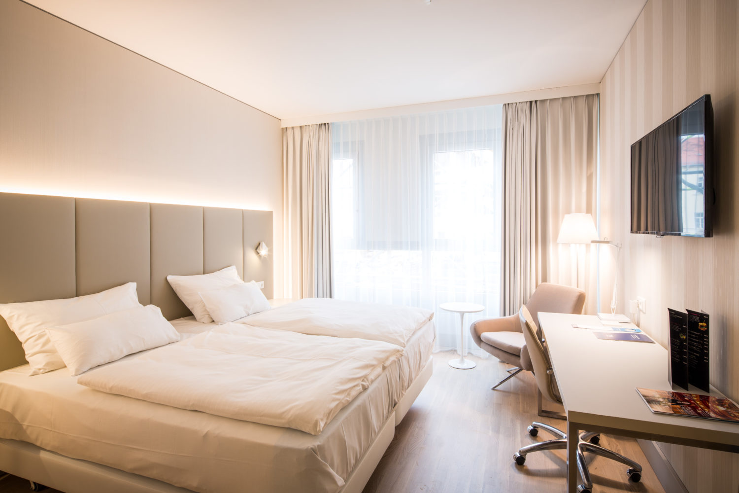 Musterzimmer Hotel NH Graz City Betten